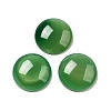 Natural Green Onyx Agate Cabochons G-E492-F-04-1