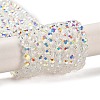 Electroplate Glass Beads Strands X-EGLA-D030-13-1