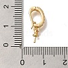 Brass Micro Pave Cubic Zirconia Enhancer Shortener Bails KK-K389-145G-3