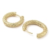 Brass Hoop Earrings EJEW-K276-01G-2