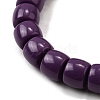 Natural Lepidolite/Purple Mica Stone Beads Strands G-F791-B01-4