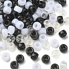 600Pcs 3 Colors Acrylic European Beads DIY-YW0006-78-2