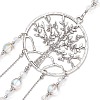 Alloy Tree of Life Pendant Decorations HJEW-TA00249-4