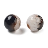 Natural Agate Sphere Beads G-G129-01-2