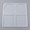 Mandala Pattern Coaster Silicone Molds DIY-Z005-12-2