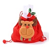 Fabric Drawstring Gifts Bags AJEW-F052-01-3