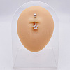 316L Surgical Stainless Steel Belly Rings WGDD0AB-13-1