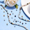 Natural Flower Amazonite Beads Strands G-G545-06-3