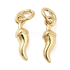 Rack Plating Brass Charms LS-KK-I706-01G-1