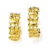 304 Stainless Steel Fence Wrap Stud Earrings EJEW-K244-09G-2