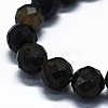 Natural Green Tourmaline Beads Strands G-G927-38-3