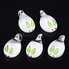 Handmade Lampwork Pendants LAMP-N021-002C-2