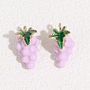 Fruit Alloy Enamel Pendants LS-ENAM-P264-02G-G04-1