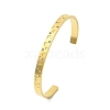 304 Stainless Steel Cuff Bangles BJEW-P348-02D-G-4