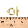 Brass Toggle Clasps KK-M314-07G-2