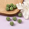 Pave Disco Ball Beads RB-H258-10MM-214-4
