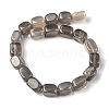 Natural Grey Agate Beads Strands G-F743-02P-3
