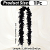 1Pc Turkey Feather Strip SRIB-GF0001-63C-2