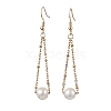 Natural Cultured Freshwater Pearl Dangle Earrings EJEW-JE05936-02-1