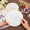 2 Sets 2 Styles DIY Embroidery Kits DIY-GF0009-97B-3