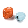 Baking Paint Opaque Acrylic Beads OACR-H059-02-2