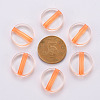 Transparent Acrylic Beads TACR-S154-09A-84-3