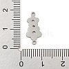 Non-Tarnish 304 Stainless Steel Connector Charms STAS-Z076-21P-3