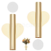 2Pcs Heart Wall Mounted Flower Tube FIND-GF0008-61G-7