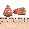 Resin & Wood Pendants WOOD-S061-02D-3