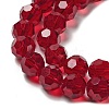 Transparent Glass Beads X-EGLA-A035-T10mm-D02-4