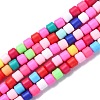 Handmade Polymer Clay Bead Strands X-CLAY-ZX006-01K-2