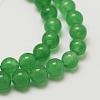 Natural Green Aventurine Bead Strands G-P281-01-6mm-3