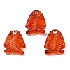 Transparent Glass Enamel Beads LAMP-U004-06Q-1