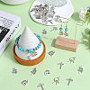 SUNNYCLUE 64Pcs 4 Styles Alloy Pendants FIND-SC0007-22-4