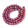 Natural Mashan Jade Beads Strands G-A255-A01-02M-2