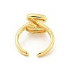 Brass Letter Open Cuff Rings for Women RJEW-G313-01Z-G-3