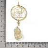 Raw Rough Natural Lemon Quartz Coppwer Wire Wrapped Big Pendants G-G314-02G-03-3