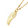 Wing & Cross & Heart & Star Pendant Necklaces for Girl Women NJEW-JN03688-18