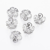 Tarnish Resistant 304 Stainless Steel Bead Caps STAS-G161-16B-1