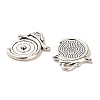 Tibetan Style Alloy Pendants FIND-C043-016AS-2