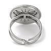 304 Stainless Steel Open Cuff Rings RJEW-D081-01S-3