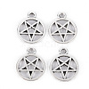 Tibetan Style Alloy Pendants TIBE-S323-103AS-RS-1