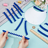 Polyester with Latex Silk Replacement Visor Curl  Cord DIY-WH0888-579I-3