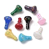 Glass Enamel Beads GL-CBA33A9-02-1