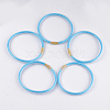 PVC Plastic Buddhist Bangle Sets BJEW-T008-09F-2