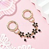 Zinc Alloy Spring Gate Rings Bag Extension Chains AJEW-BA00142-04-2