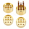 Brass Incense Burner Holder AJEW-GA0010-20A-1