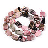 Natural Rhodonite Beads Strands G-T138-13-3