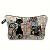 Cat Linen Waterproof Bag PW-WG12205-06-1