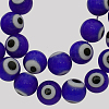 Handmade Italianate Lampwork Beads Strands X-D217-12mm-3-2